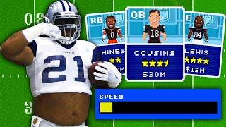 I BUILT THE SLOWEST TEAM ON NFL RETRO BOWL 25...