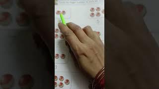 Circle the Biggest number 🟠 #Nursery #shorts #pre school,️Counting Activity And Excercise