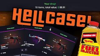 Hellcase Opening Istället För Att Köpa Skins! :D