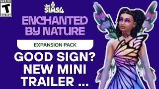 NEW Teaser: Fairies Look Decent? (Sims 4 Enchanted By Nature)