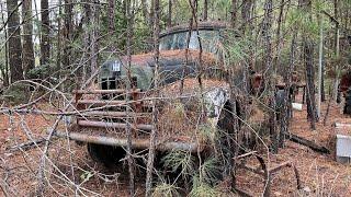 Antique Truck Left to Rot!!! (Will It Start and Drive?)