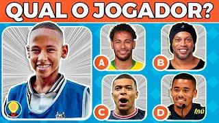 GUESS FOOTBALL PLAYERS BY THEIR KIDS PHOTO | soccer quiz