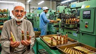 How Hundreds of 9mm Ammo Bullets Are Manufactured - Amazing Production Process |