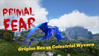 D4G4 ARK Primal Fear Tek MOD Hunter #2 |  Origins Rex vs Celestrial Wyvern | [Deutsch|German]