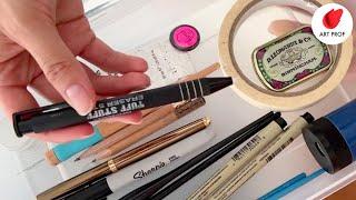 Improve Your Comics with These Inking Tools & Art Supplies