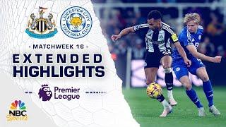 Newcastle United v. Leicester City | PREMIER LEAGUE HIGHLIGHTS | 12/14/2024 | NBC Sports