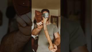 New Custom Carving Axe for #spooncarving on Woodsmansfinest.com #vikingaxe
