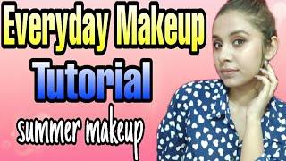 Everyday Makeup Tutorial || Summer Makeup || Devanshi kalra