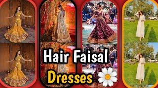 Hira Faisal inspired outfits designing | Hira Faisal's dresses video @HiraFaisal