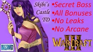 Warcraft 3 Skibi's Castle TD- 0 Leaks, Secret Boss, No Arcane!