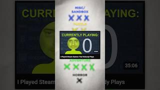 I Played Steam Games That Nobody Plays 