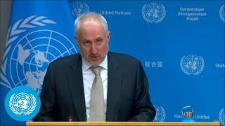 Syria, Palestine, Sudan & other topics - Daily Press Briefing | United Nations