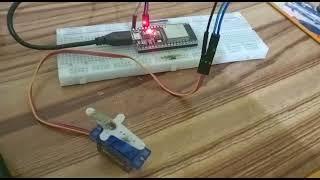 ESP32 Servo Motor Web Server with Arduino IDE