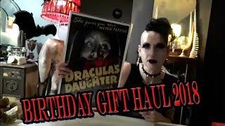 Gothic Birthday Gift Haul 2018 | Madame Absinthe