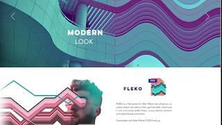 Fleko FREE Preset for After Effetcs  Tutorial