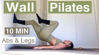 Wall Pilates Beginner Workout | 28 Day Wall Pilates Challenge / Day 17