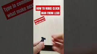 How to make clock man from lego #skibiditoilet #skibidimultiverse