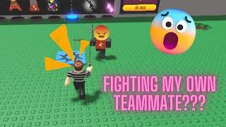 My Team Member Betrayed me...  / Underground War 2.0 [Roblox]