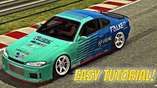 Falken Livery (DETAILED)| Nissan Silvia S15 | Easy Tutorial | Car Parking Multiplayer