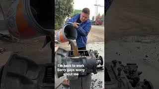 Back to work #mechanic #mechanicsteve #automobile #trucks #restoration #shorts #oldschool #loader