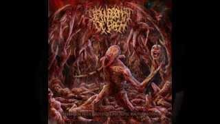 Disfigurement Of Flesh -- Carnivorous Intestinal Worms (2014)(LYRIC VIDEO)