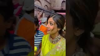 Shilpa Shetty in Banke bihari Mandir #shorts#