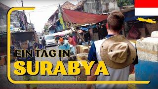 Ein Tag in der Großstadt Surabaya in Indonesien  (Vlog)