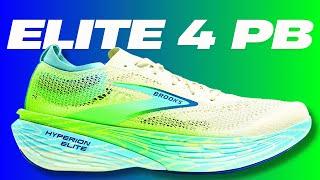 BROOKS Hyperion Elite 4 PB Review! RACE DAY MACHINE!
