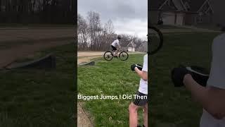 Then V.S. Now PT.2 #mtb #sendit #automobile #fypシ #fypシ゚viral #foryou #foryoupage #jump #mtbbikes