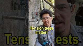 Tension tests matter!