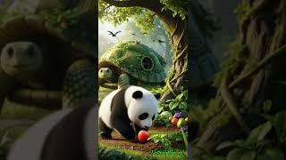 The Tale of a Panda and a Giant Tortoise: From Pain to Laughter