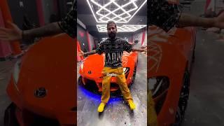 UK 07 Babu bhaiya #ki new Supra #sports car #modified crazy look#red rapper #new mustang 