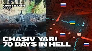 Chasiv Yar: 70 days surrounded by Russians. 15 Ukrainian soldiers were cut off from friendly units