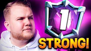 #1 IN THE WORLD WITH HIGHEST SKILL DECK IN CLASH ROYALE!