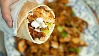 Homemade Chicken Shawarma