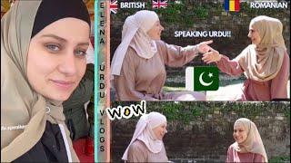 British  and Romanian Girls Speaking Urdu