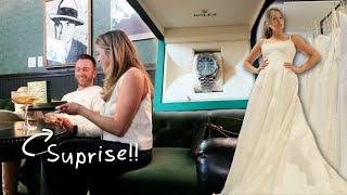 Surprising my fiancé with a Rolex, choosing my wedding dress & an Airstream trip to Joshua Tree!