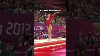 Her Vault table is 10cm lower as well #gymnastics #olympics #vault #height #comparison #sports
