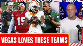 Vegas LOVES These 4 College Football Teams - Biggest Odds Moves