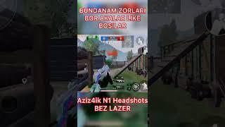 KOMMENTGA ID YOZMAGAN 3TA HARF GOO / Aziz4ik N1 Headshots BEZ LAZER  #pubg mobile