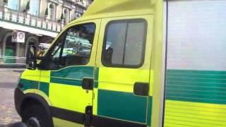 London Fire Brigade - Major Chemical Incident At Charing Cross Underground Station A24 Soho Gound