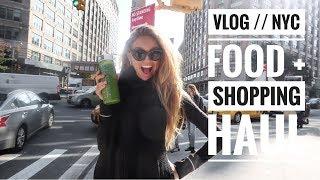 Back in NYC | Food + Shopping Haul // Romee Strijd VLOGS