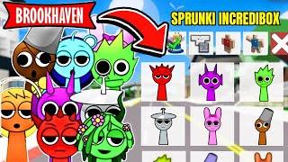 COMO VIRAR PERSONAGENS DE SPRUNKI INCREDIBOX NO BROOKHAVEN!