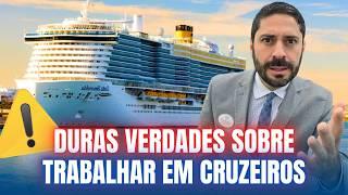 DURAS VERDADES SOBRE VIVER E TRABALHAR COMO TRIPULANTE DE NAVIO DE CRUZEIRO | Diogo Kyrillos