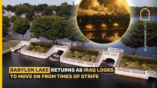 The ancient city of Babylon, in the central Babil Governate, has seen the revival of its famous lake