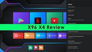 X96 X4 Amlogic S905X4 Android 11 TV Box Review