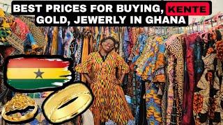 Buying GOLD in A Ghana City Market Near Accra Mall!? How Much Is Gold in Ghana