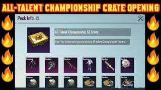 All-Talent Championship Crate Opening | LUCKY REXBOOZ