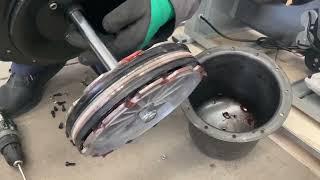 How to Disassemble Tire Changer Bead Breaker Cylinder?