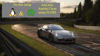 How to Install the Assetto Corsa Content Manager and Custom Shaders Patch on Linux